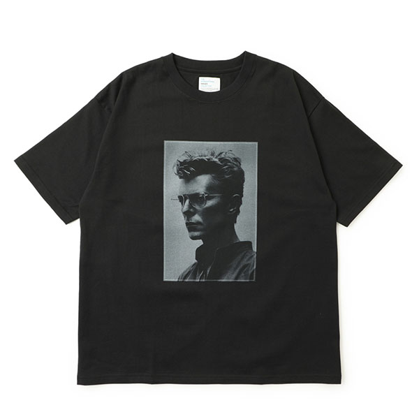 THE INTERNATIONAL IMAGES COLLECTION インターナショナルイメージズ コレクション カットソー Tシャツ フォト  クルーネック 半袖 コットン Helmut Newton ヘルムートニュートン David Bowie デヴィッドボウイ IIC222-02  ブラック｜THE INTERNATIONAL IMAGES COLLECTION ...